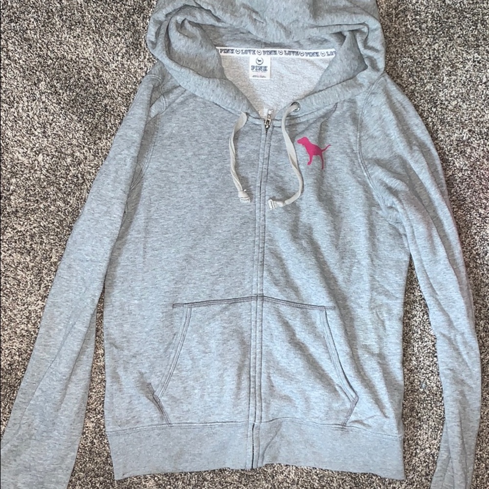 Pink Victoria’s Secret Zipup